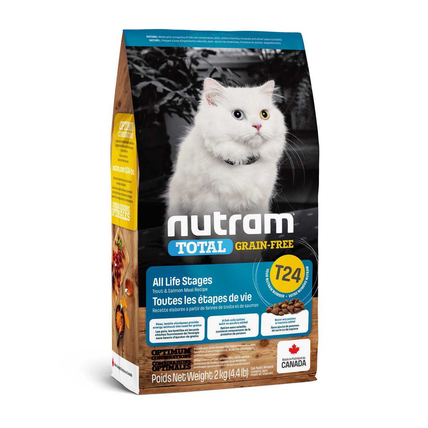 Nutram T24 GRAIN FREE SALMON & TROUT CAT
