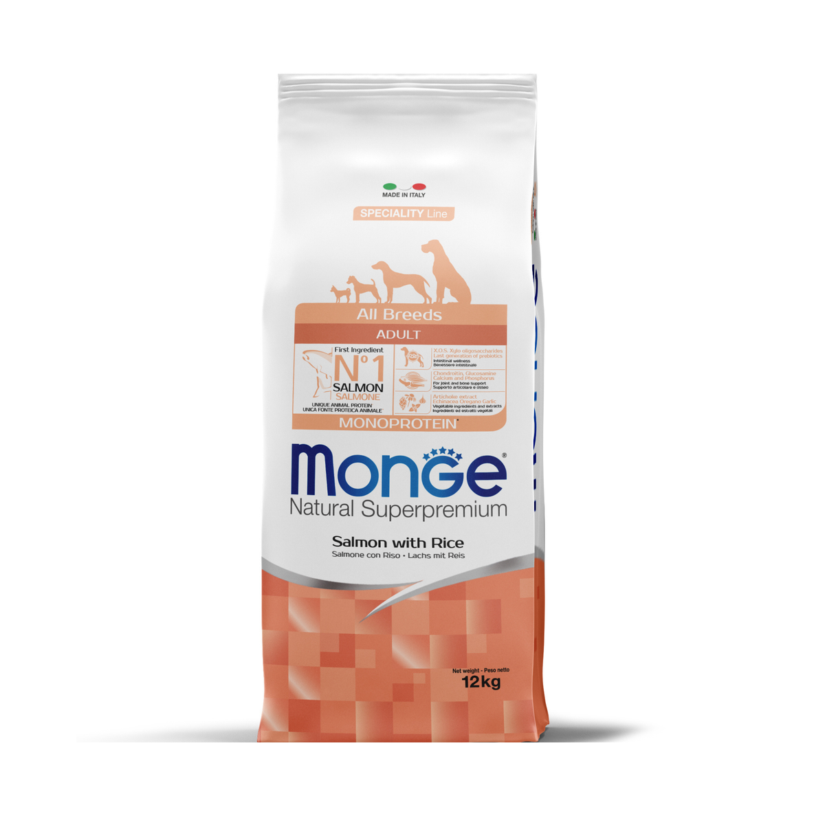 Monge CANINE ADULTO SALMON Y ARROZ