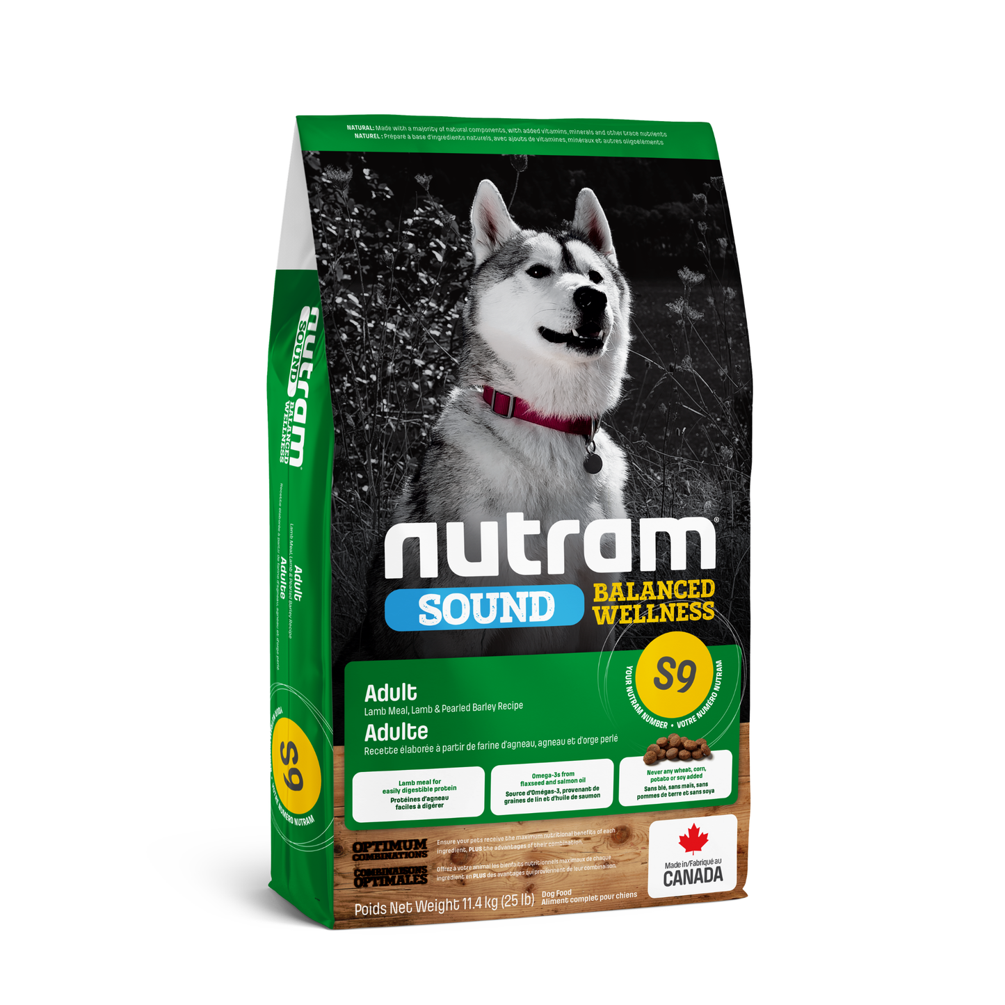 Nutram S9 ADULT DOG LAMB & RICE