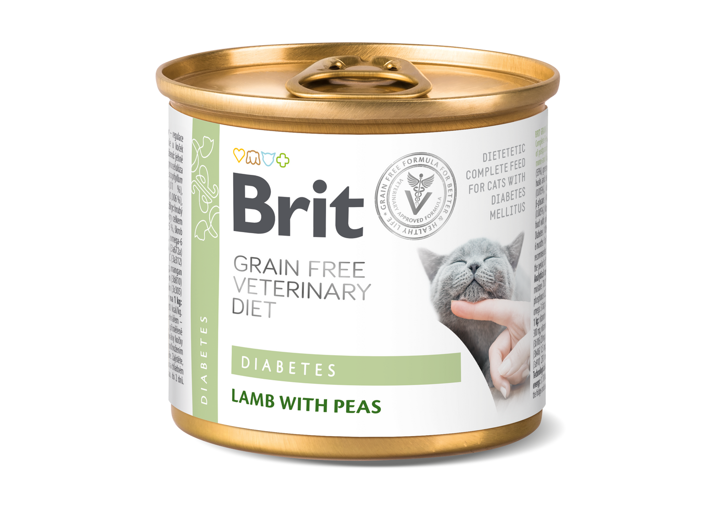 BRIT GF VET DIETS CAT DIABETES - 2 KG