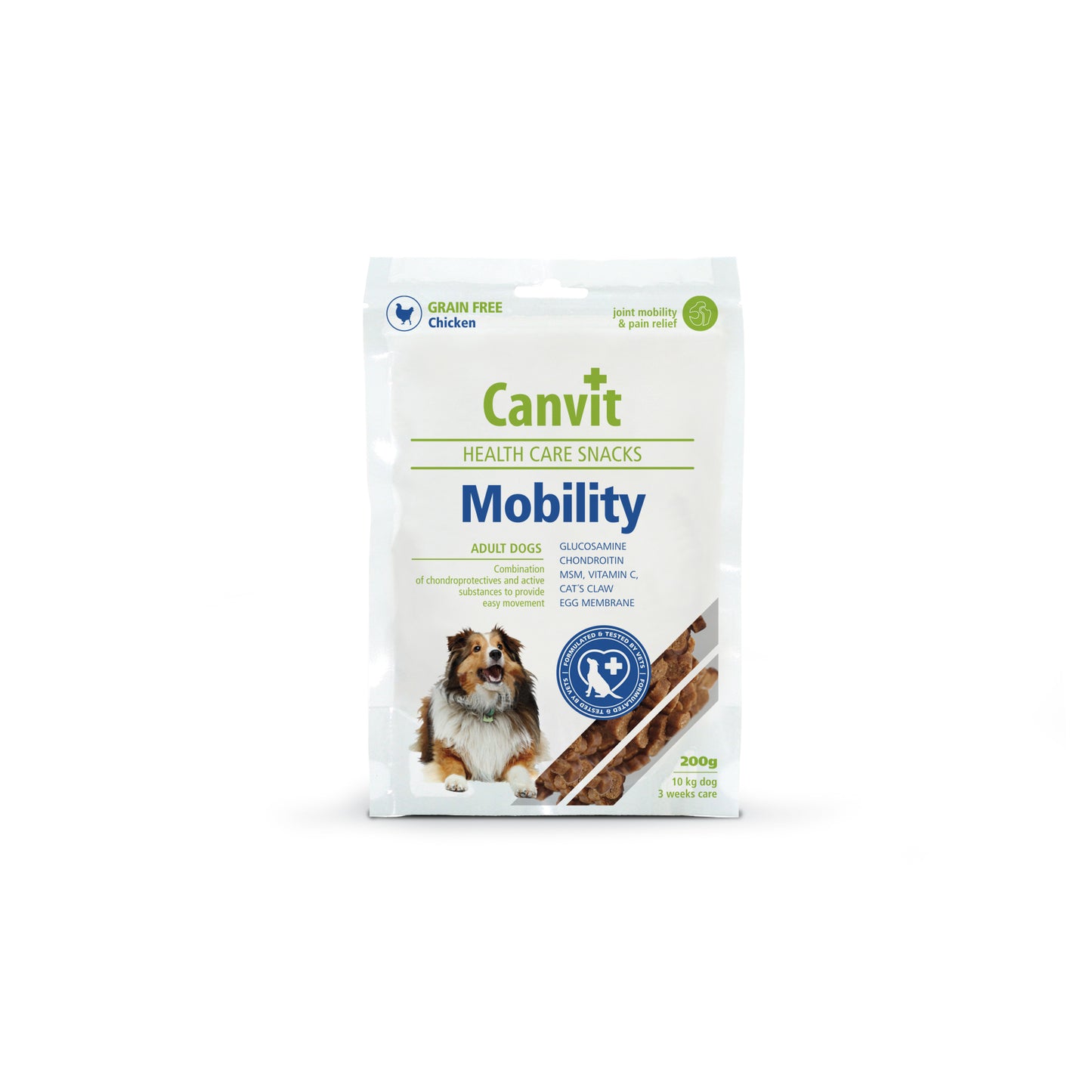 BRIT CARE CANVIT SNACK MOBILITY - 200 GR