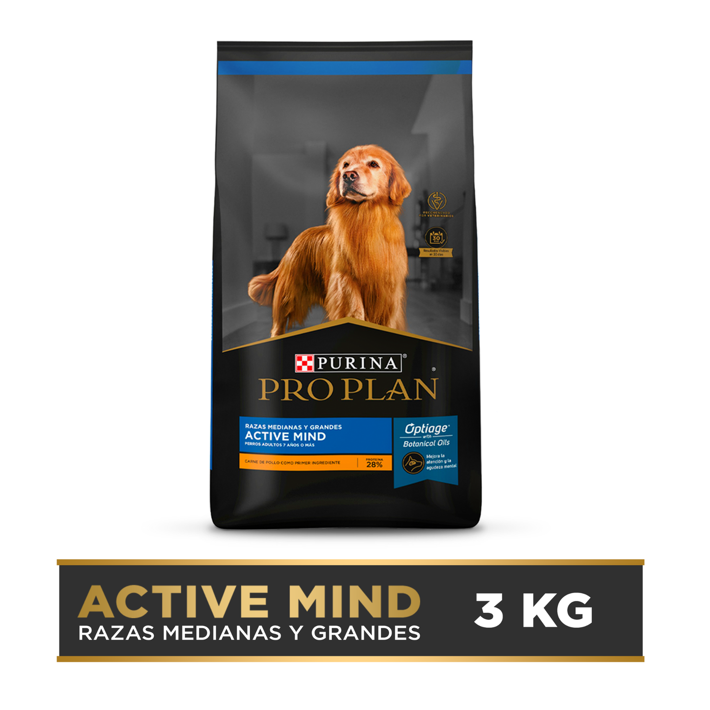 Pro Plan Active Mind Razas Medianas Y Grandes
