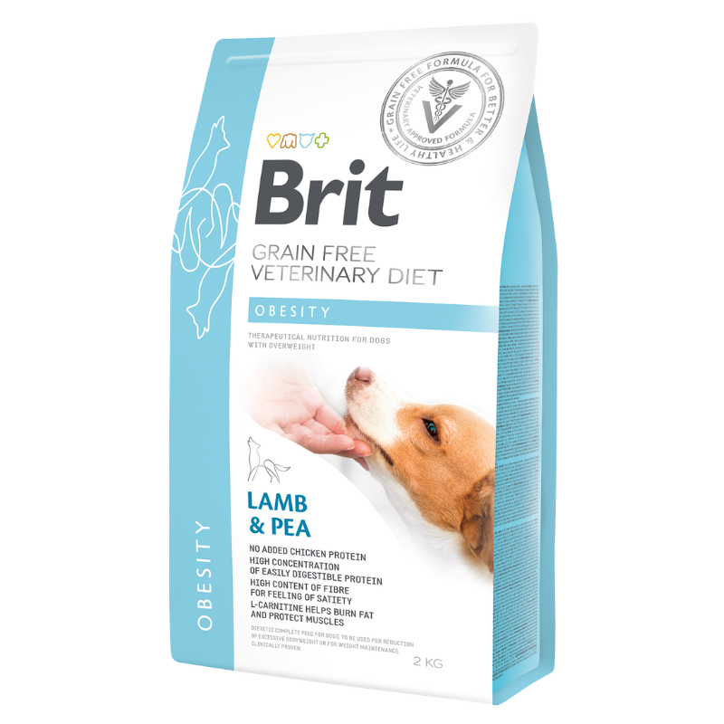 BRIT GF VET DIETS DOG CAN OBESITY