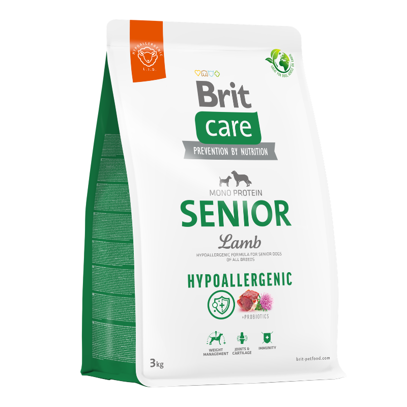 BRIT CARE SENIOR HYPOALLERGENIC L&R - 3 KG