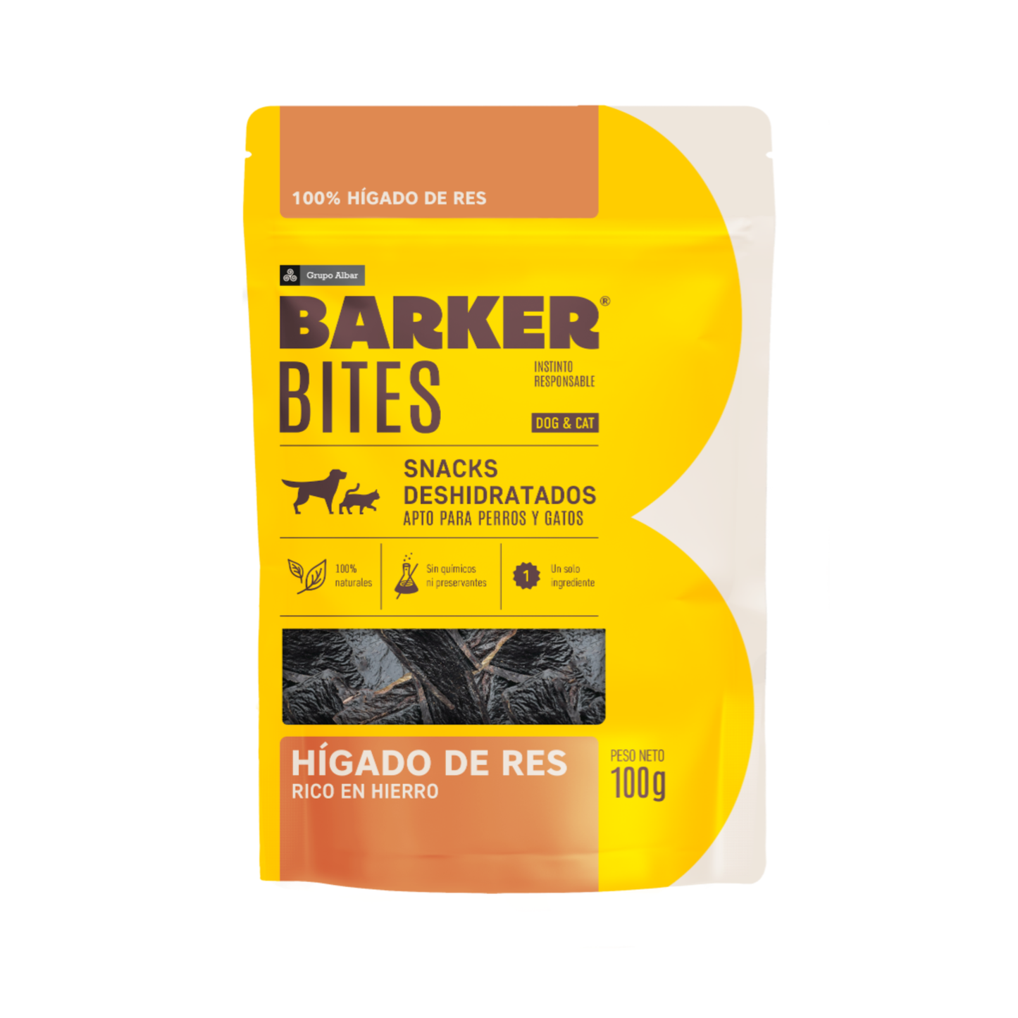 Bites Higado de Res 100 Gr