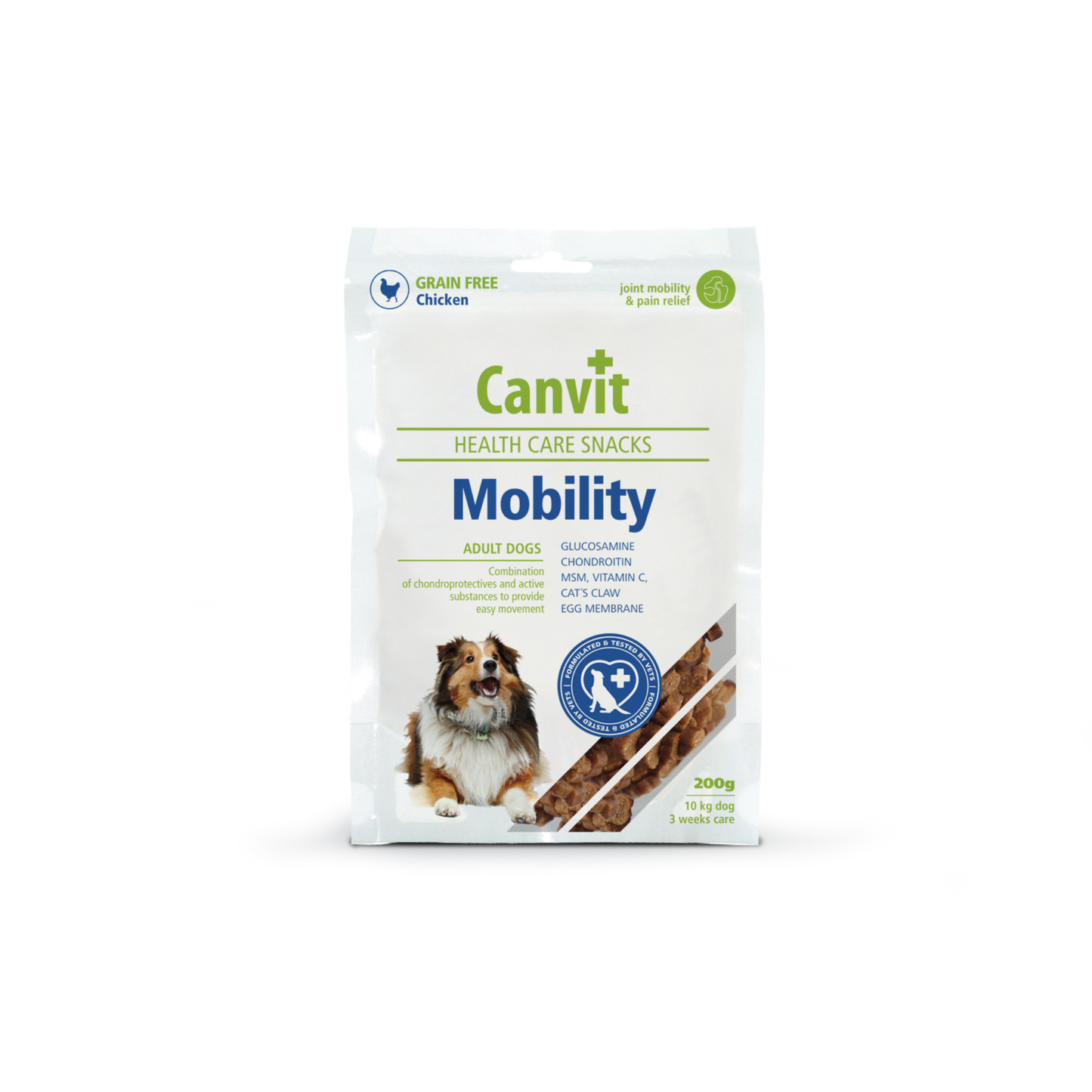 BRIT CARE CANVIT SNACK MOBILITY - 200 GR