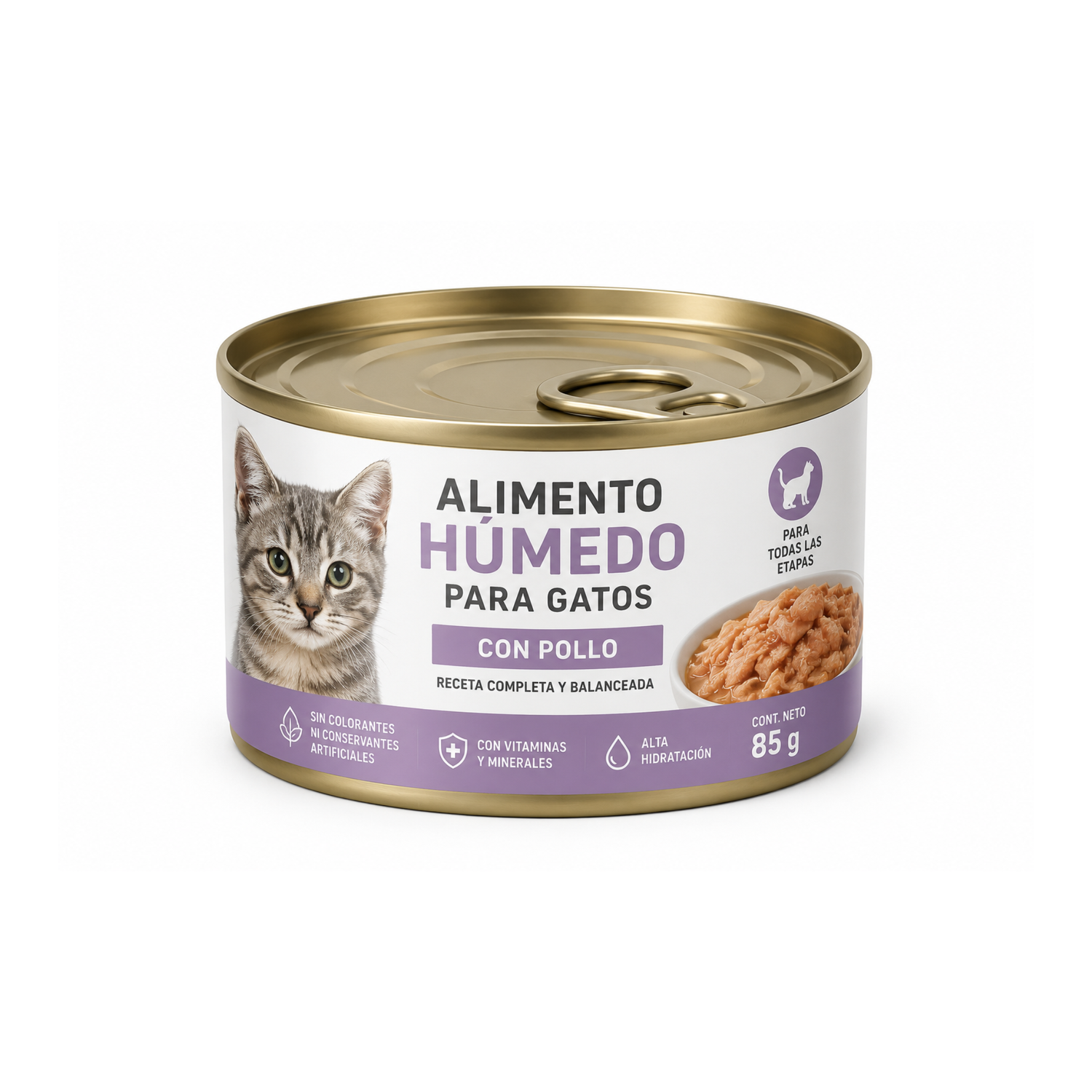 Alimento húmedo para gatos