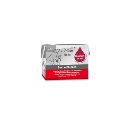 Platinum Wet Food Dog Adult Beef and Chicken