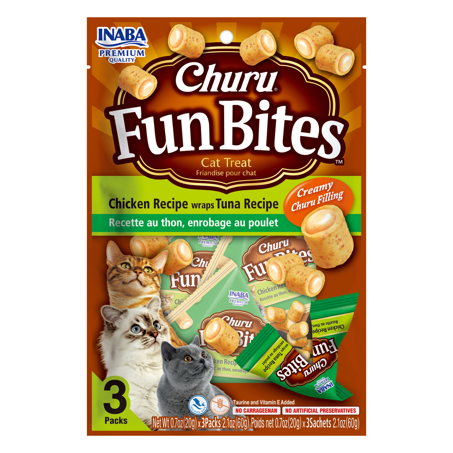 Churu Fun Bites Tuna recipe x 3 bites
