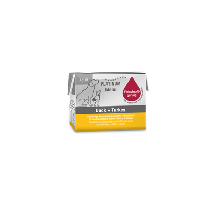 Platinum Wet Food Dog Adult Duck-Turkey