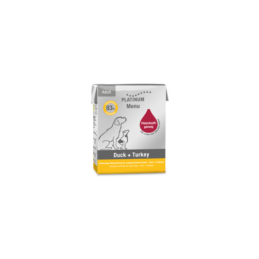 Platinum Wet Food Dog Adult Duck-Turkey