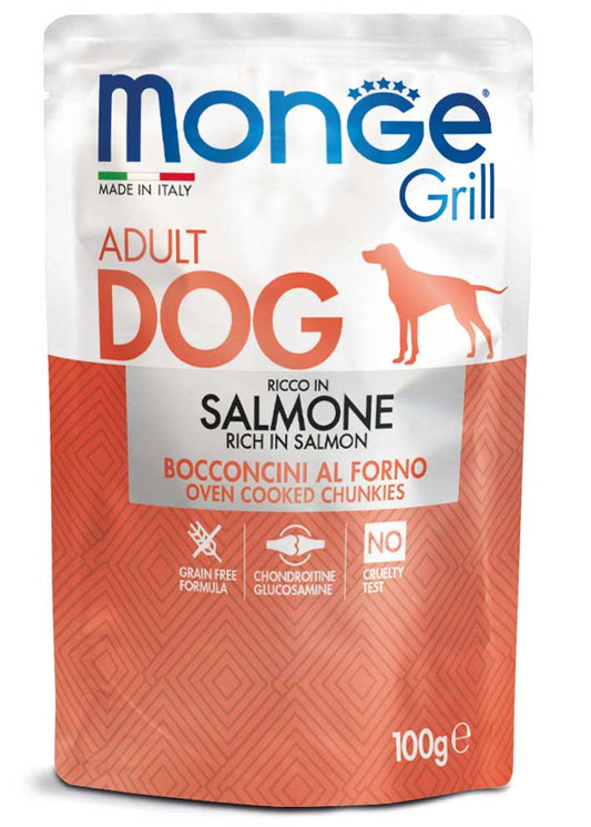 Monge CANINE GRILL SALMON (SOBRE) - 100 G