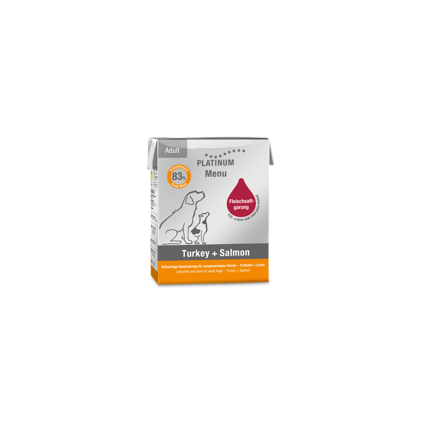 Platinum Wet Food Dog Adult Salmon-Turkey