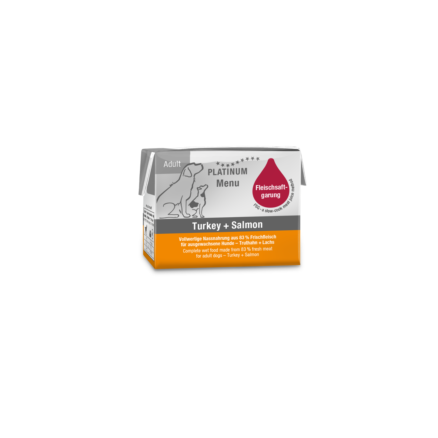 Platinum Wet Food Dog Adult Salmon-Turkey
