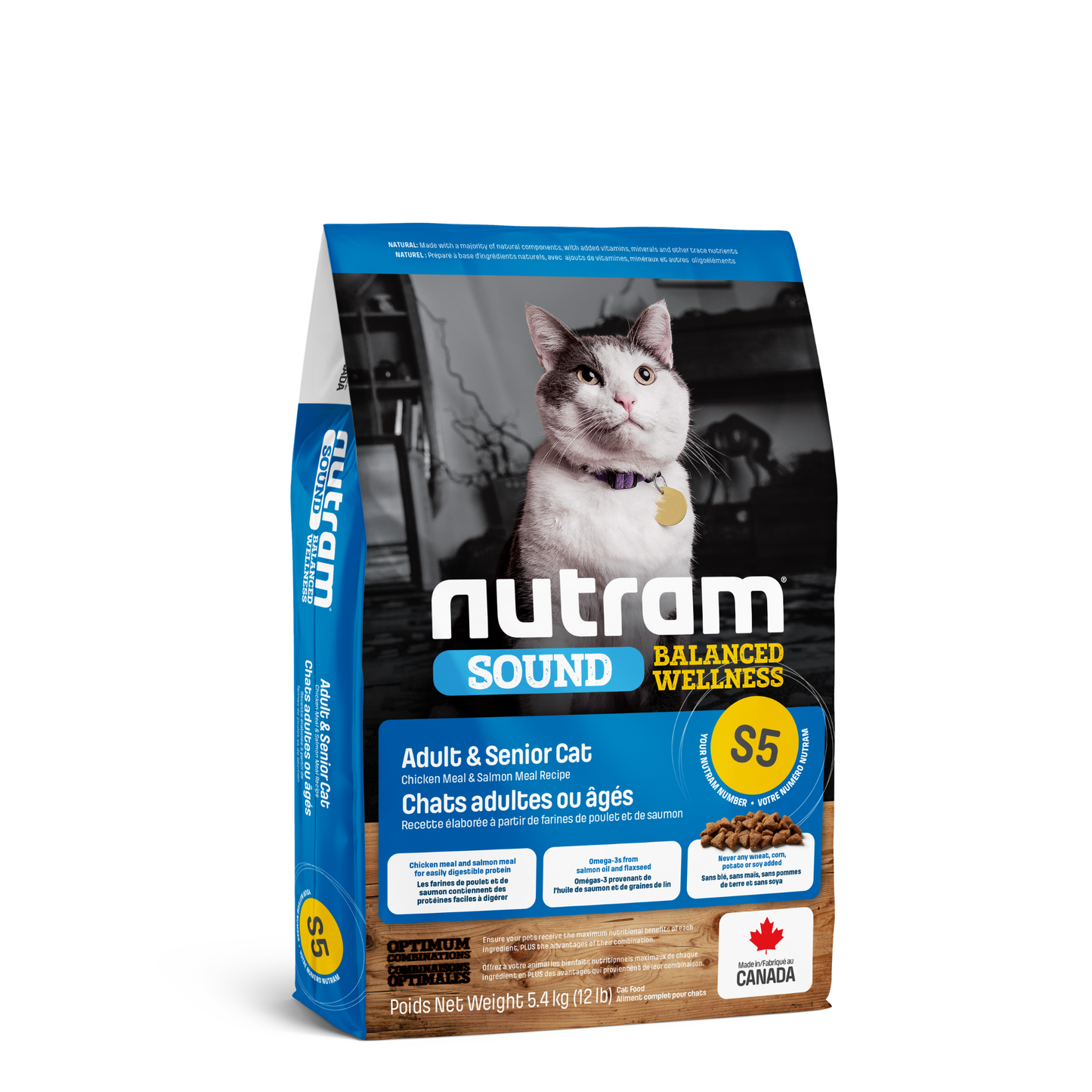 Nutram S5 ADULT & SENIOR CAT