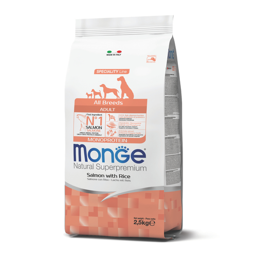 Monge CANINE ADULTO SALMON Y ARROZ