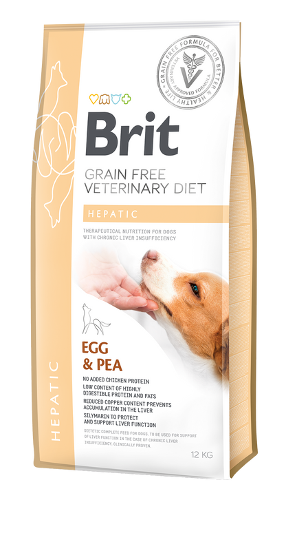 BRIT GF VET DIETS DOG CAN HEPATIC