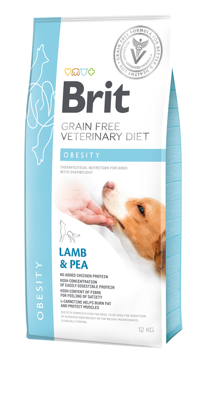 BRIT GF VET DIETS DOG CAN OBESITY