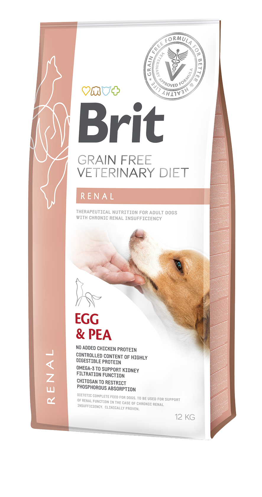 BRIT GF VET DIETS DOG CAN RENAL