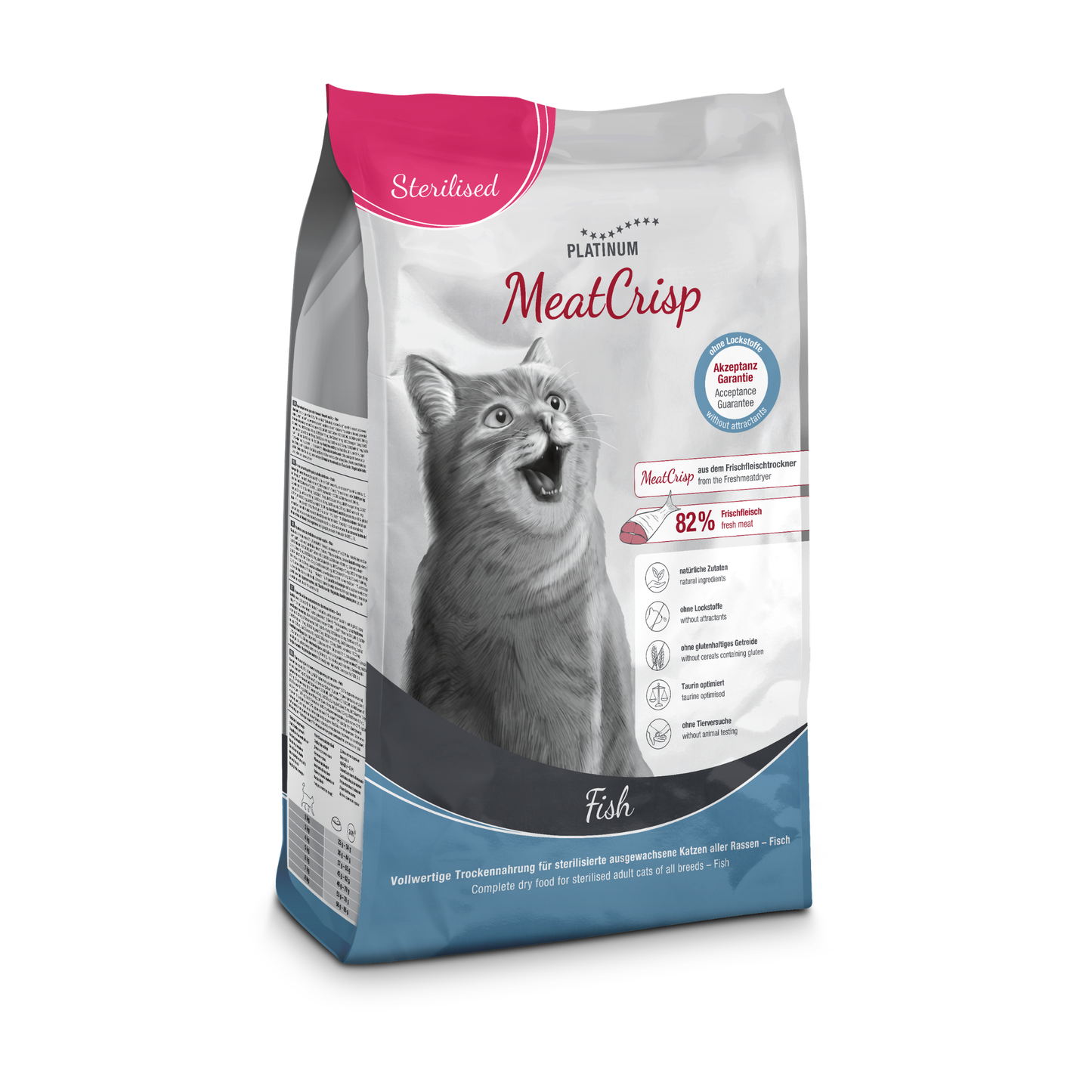 Platinum MeatCrisp cat Sterilised Fish
