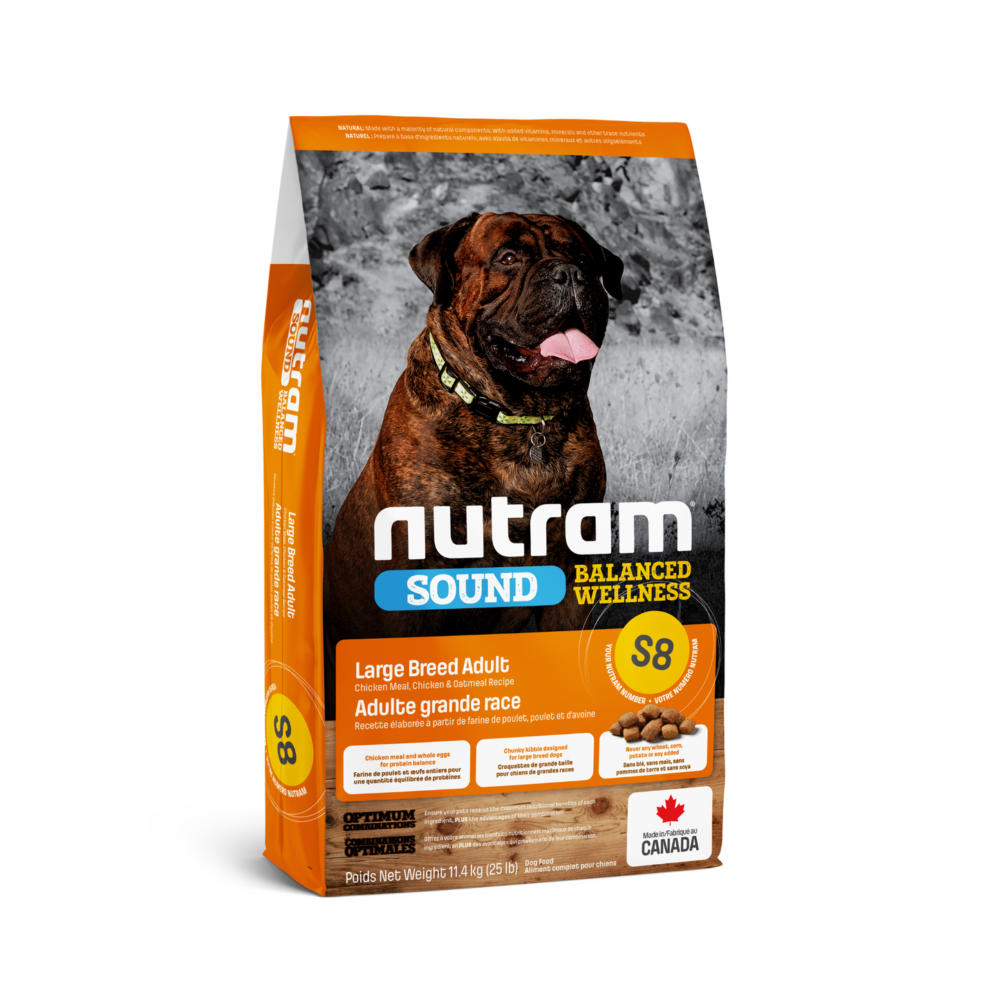 Nutram S8 ADULT DOG LARGE BREED