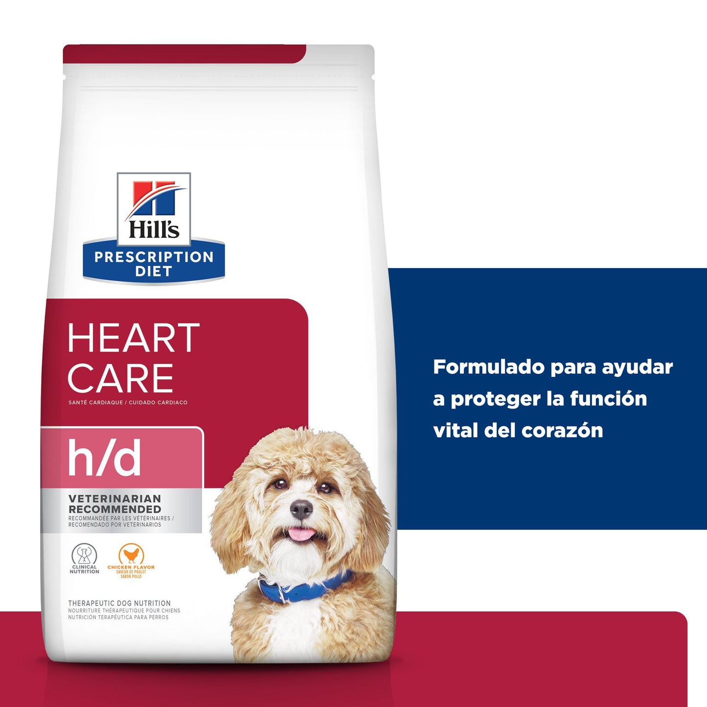 Hill's Prescription Diet h/d alimento para perro cuidado cardiaco