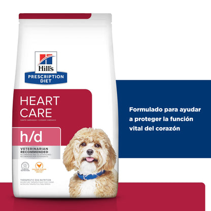 Hill's Prescription Diet h/d alimento para perro cuidado cardiaco