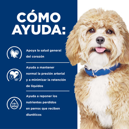 Hill's Prescription Diet h/d alimento para perro cuidado cardiaco