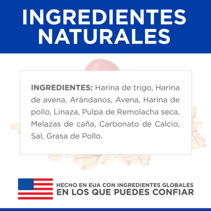 Hill's Crunchy Snacks premios para perro con arándanos y avena 227g