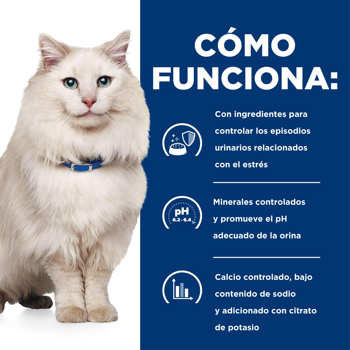 Hill's Prescription Diet c/d alimento para gato cuidado urinario multi stress 1.8 Kg