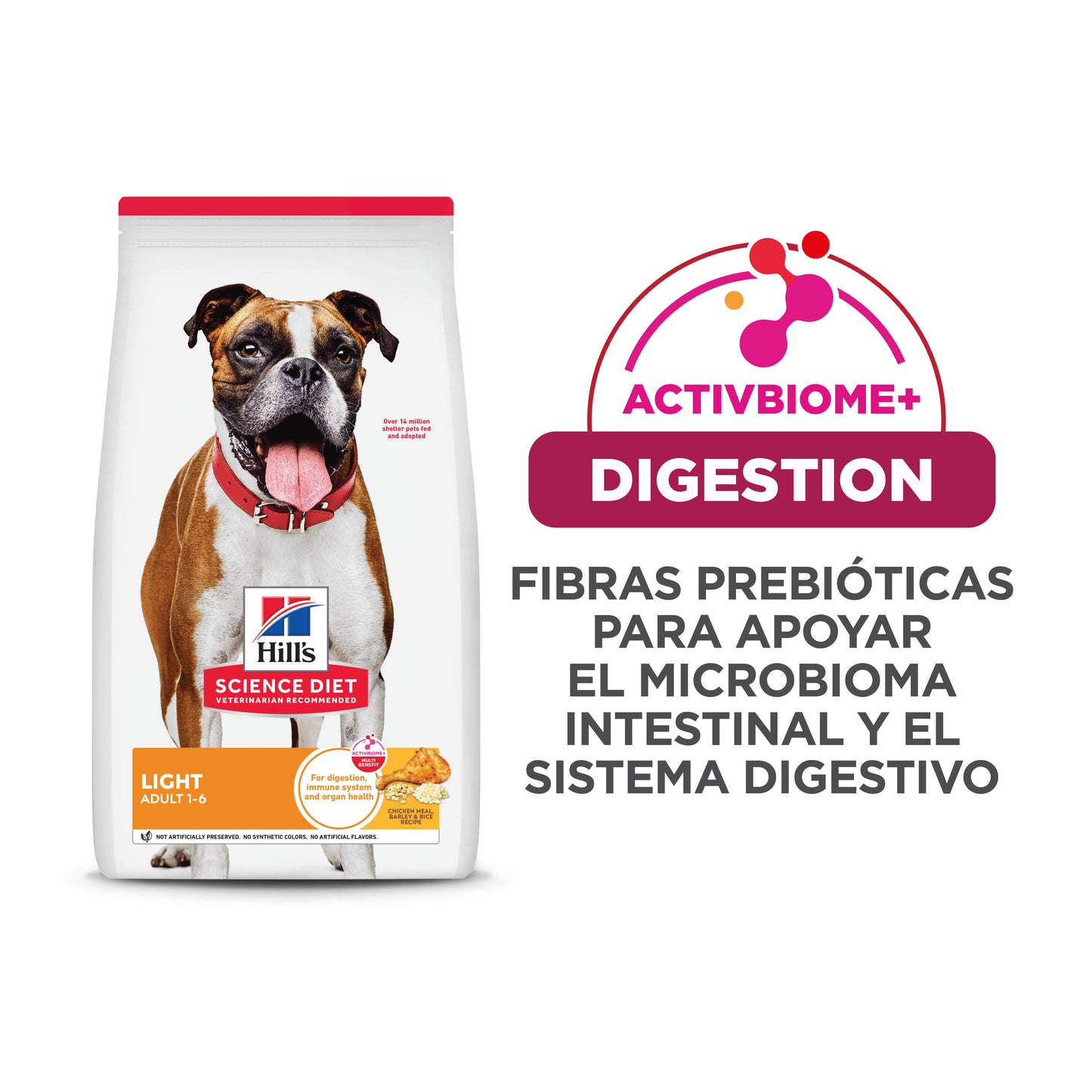 Hill's Science Diet Light alimento para perro adulto bajo en calorías 13.6Kg