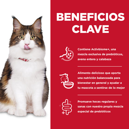 Hill's Science Diet Perfect Digestion, alimento de cuidado digestivo para gato adulto