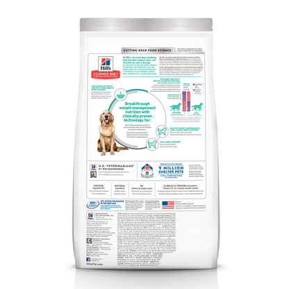 Hill's Science Diet alimento para perro adulto para control de peso