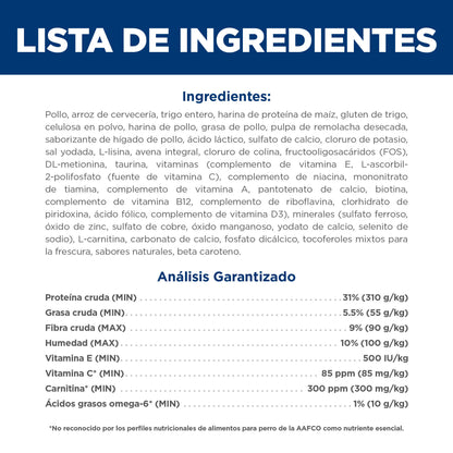 Hill's Science Diet Light alimento bajo en calorías para gato adulto