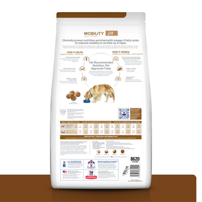 Hill's Prescription Diet j/d alimento para perro cuidado articular