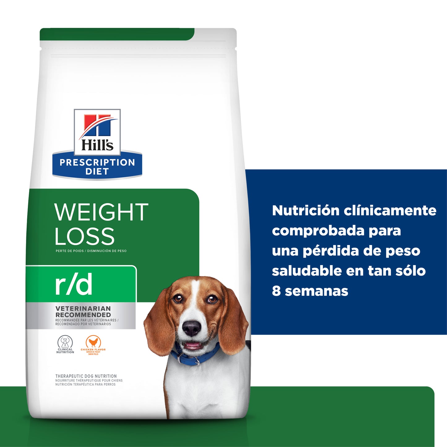 Hill's Prescription Diet r/d alimento para perro control de peso 3.9 Kg