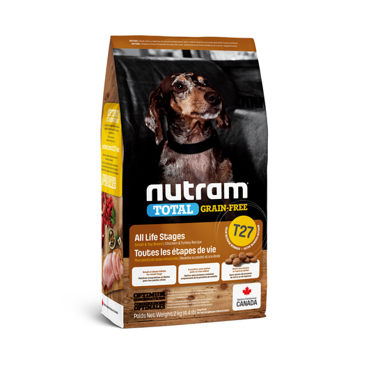 Nutram T27 TURKEY, CHICKEN & DUCK SMALL DOG