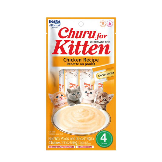 CHURU KITTEN POLLO - 4 UND