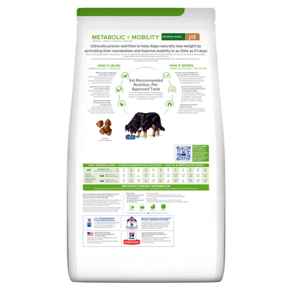 Hill's j/d alimento para perro movilidad articular