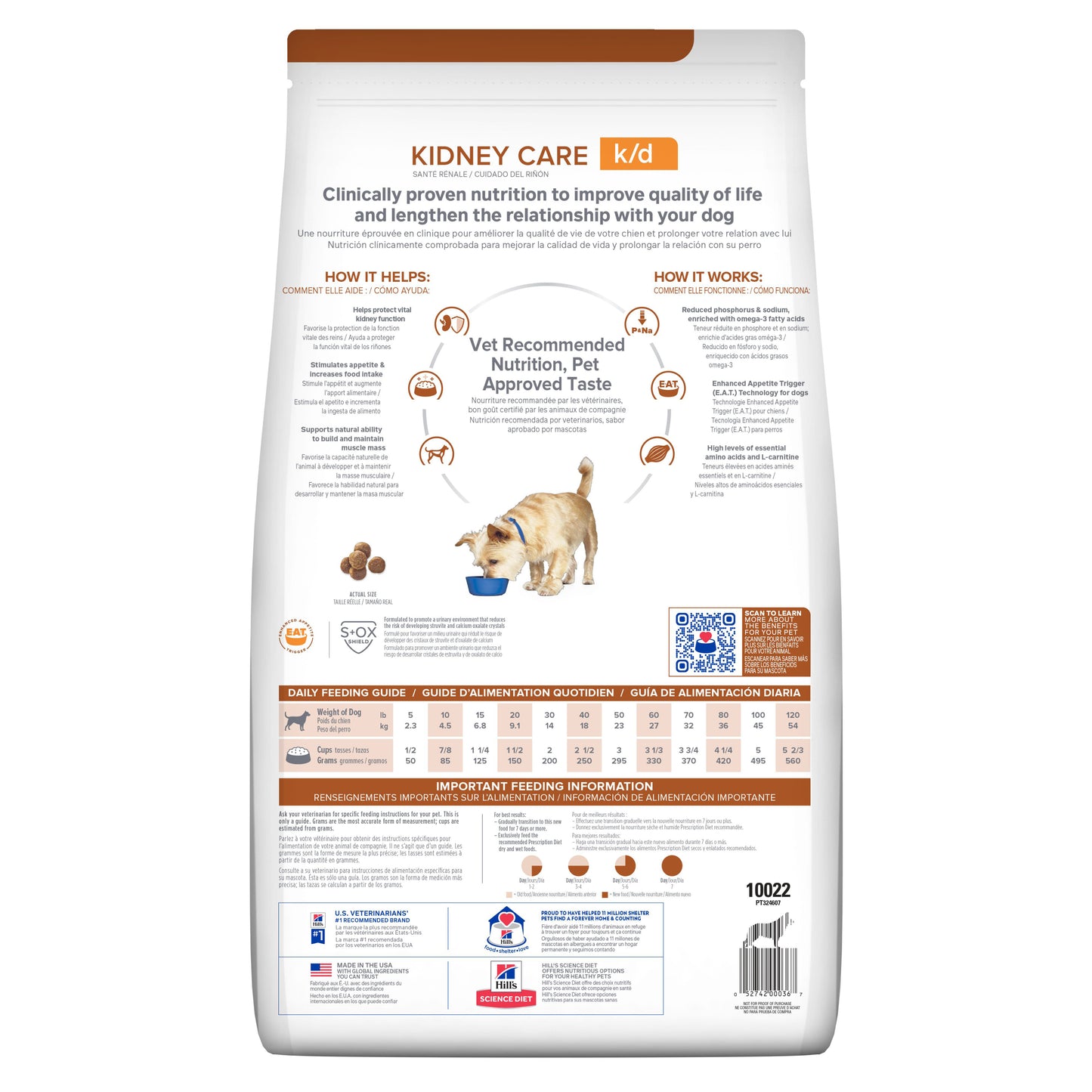 Hill's Prescription Diet k/d alimento para perro cuidado renal