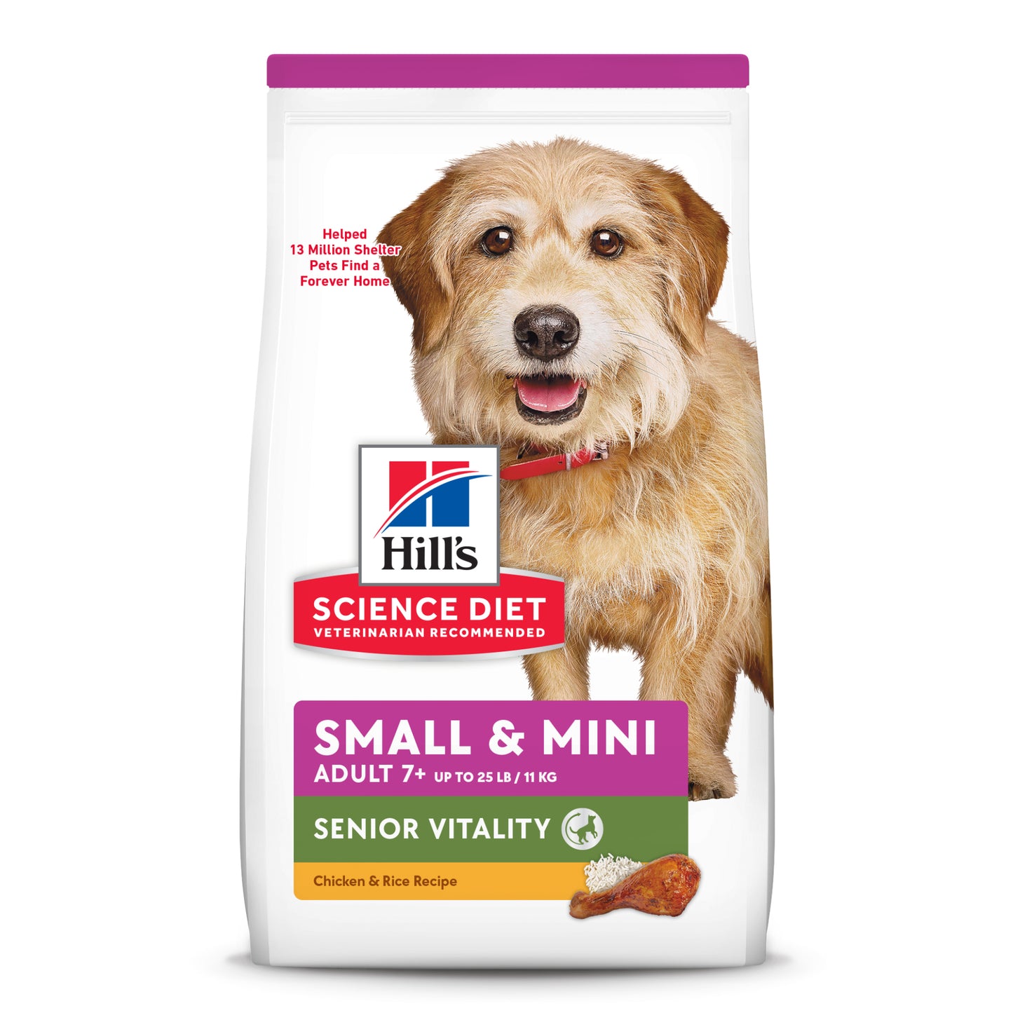 Hill's Senior Vitality alimento para perro senior raza pequeña y mini 1.6Kg