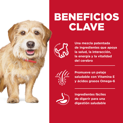Hill's Senior Vitality alimento para perro senior raza pequeña y mini 1.6Kg
