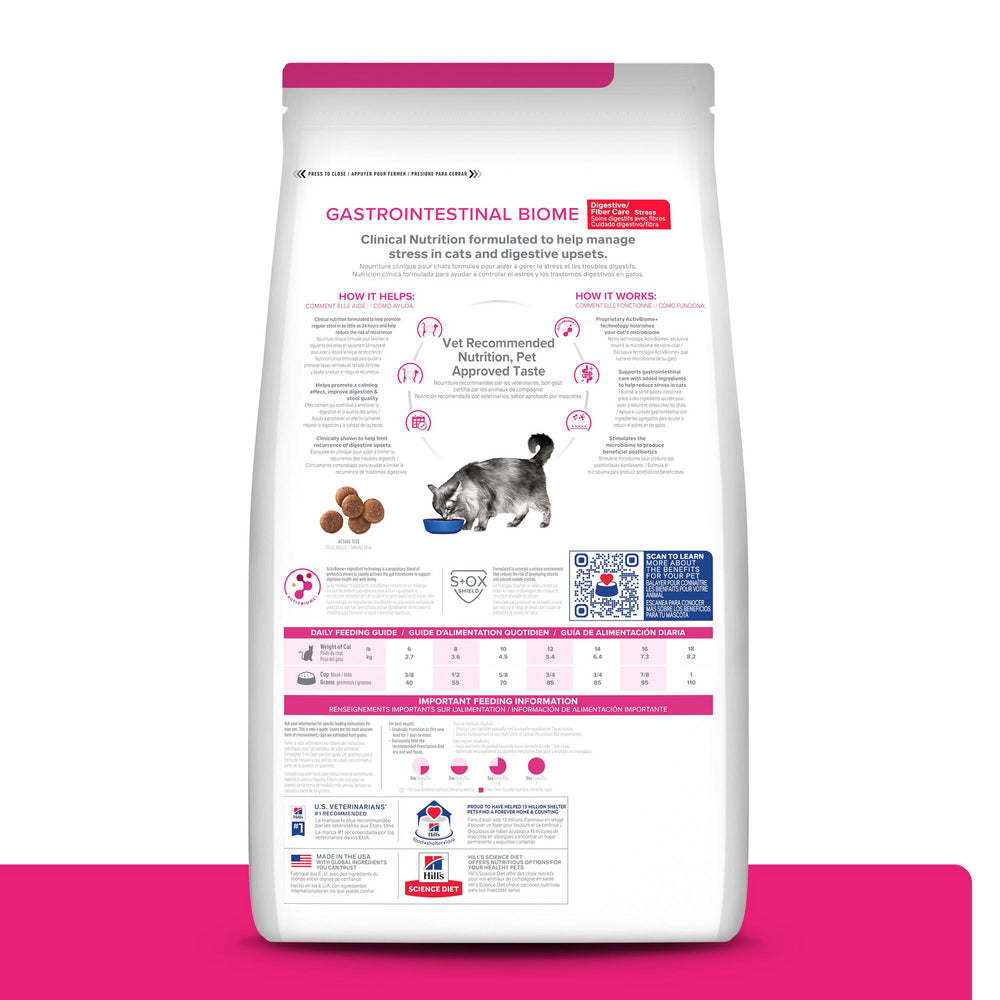 Hill's Gastrointestinal Biome alimento para gato Cuidado Digestivo
