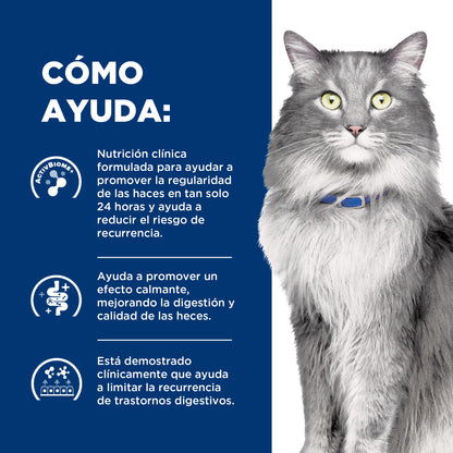 Hill's Gastrointestinal Biome alimento para gato Cuidado Digestivo