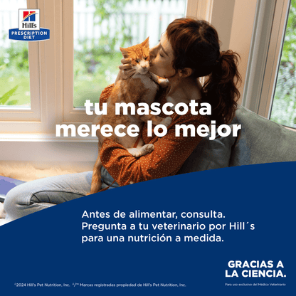 Hill's Prescription c/d Cuidado Urinario alimento húmedo para gato sabor pescado 156 gr