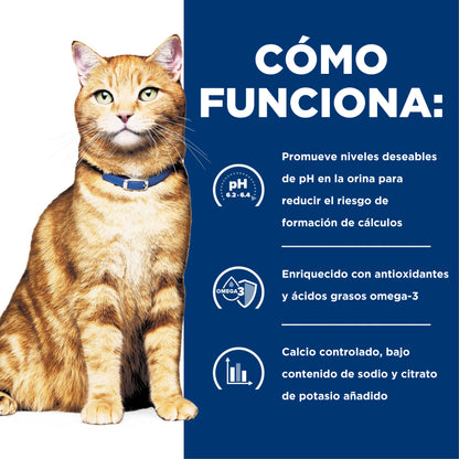 Hill's Prescription Diet c/d alimento para gato cuidado urinario 1.8 Kg