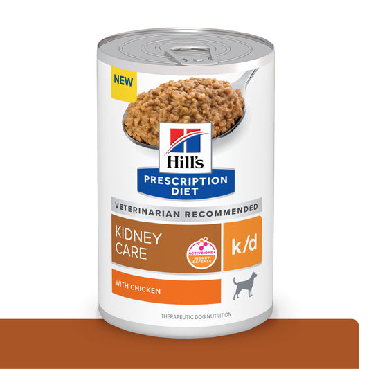 Hill's Prescription Diet k/d Alimento húmedo para perro cuidado renal 13 OZ