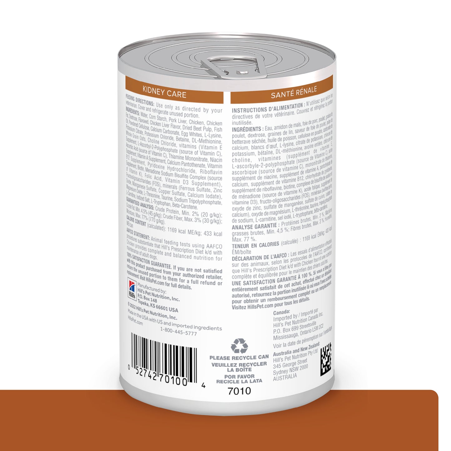 Hill's Prescription Diet k/d Alimento húmedo para perro cuidado renal 13 OZ