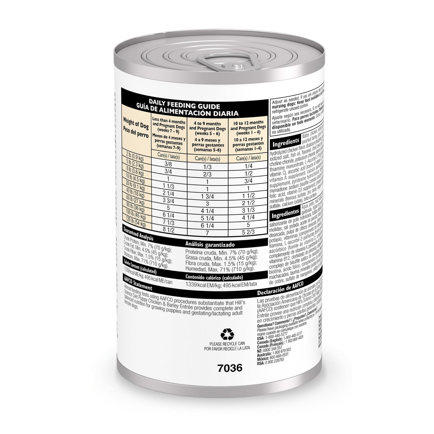 Hill's Science Diet Puppy alimento humedo para cachorro 13oz