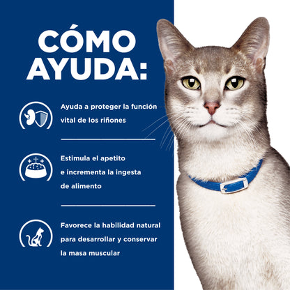 Hill's Prescription Diet k/d alimento para gato cuidado renal 1.8 Kg